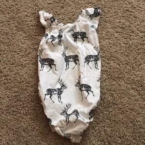 Deer onesie